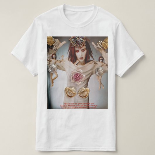 T-shirt Marilyn Manson  (Design devant)