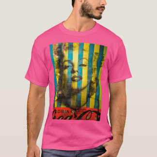 T-shirt Marilyn rayée