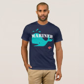 T-shirt Marin (Devant entier)
