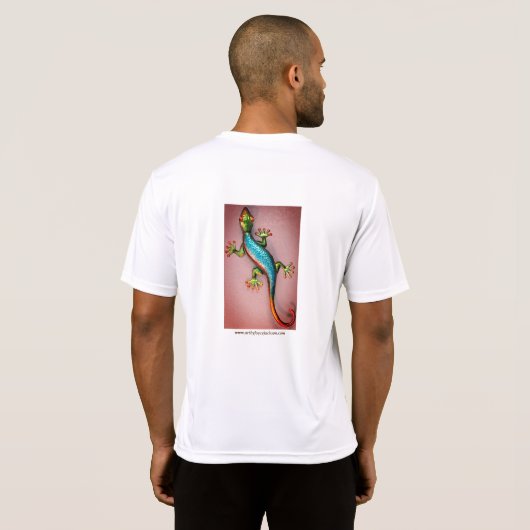 T-shirt marin chaud (Dos entier)