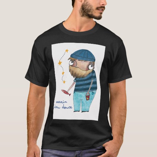 T-shirt marin d'eau douce (Devant)