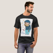 T-shirt marin d'eau douce (Devant entier)