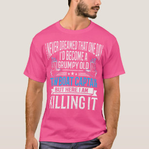T-shirt Marin Matelot Capitaine de Remorqueur Naval