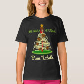 T-shirt Marinara Christmas Buon Natale Spaghetti Tree (Devant)