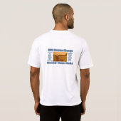 T-shirt Marine 2011 de BTA - microfibre (Dos entier)