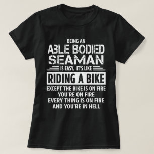 T-shirt Marine à corps