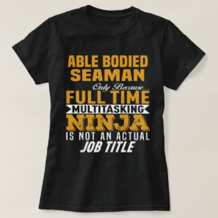 T-shirt Marine à corps