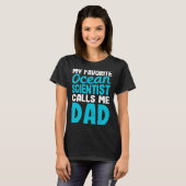T-shirt Marine Biologist Dad Marine Biology (Devant entier)