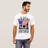 T-shirt Marine Brother (Devant entier)