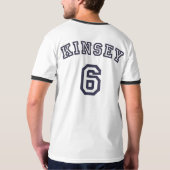 T-shirt Marine de Kinsey 6 (Dos)