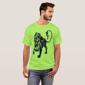 T-shirt MARINE de lion (Devant entier)