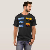 T-shirt Marine des Nations Unies. (Devant entier)