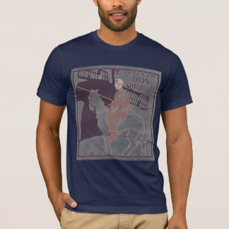 T-shirt Marine d'inv de Don Q de salle de conférence