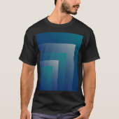 T-shirt Marine gris turquoise (Devant)