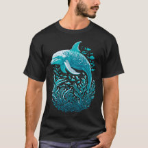 Marine Life Art | Design graphique dauphin
