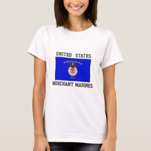 T-shirt Marine marchande des USA