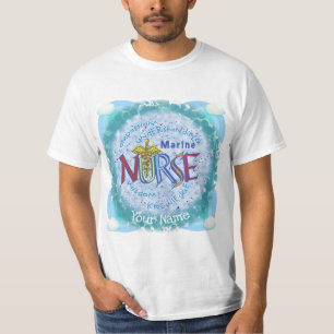 T-shirt Marine Nurse Motto