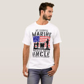 T-shirt Marine Oncle (Devant entier)