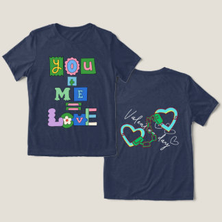T-shirt marine Valentijnsdag voor cadeau