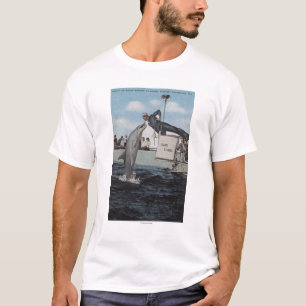T-shirt Marineland, la Floride - marin Mouthfeeding