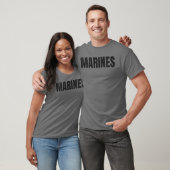 T-shirt Marines en détresse (Unisexe)