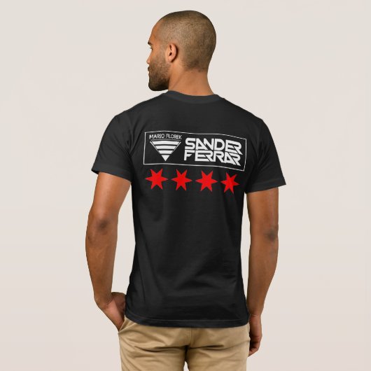 T-shirt Mario Florek Sander Ferrar & Chicago Stars retour (Dos entier)