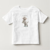 T-shirt marionnette pour bébé (Devant)