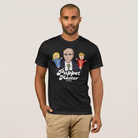 T-shirt Marionnette Poutine principal (Devant entier)