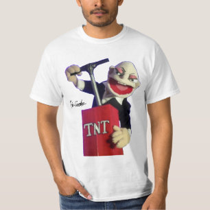 T-shirt marionnette punk avec plongeur TNT