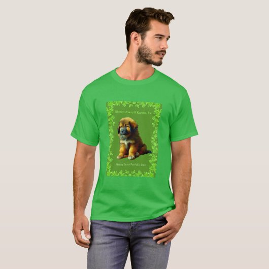 T-shirt marionnette St Patrick's Day TM (Devant entier)