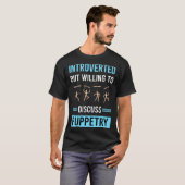 T-shirt Marionnettes de Puppétisme Introverti (Devant entier)