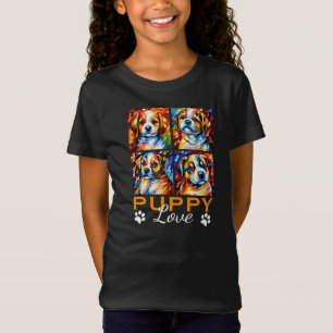 T-shirt marionnettes stylisées