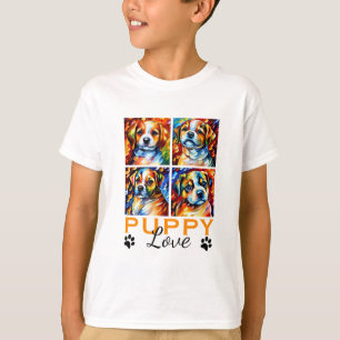 T-shirt marionnettes stylisées