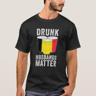 T-shirt Maris ivre Matter Belgique Drapeau belge Drinki