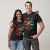 T-shirt Market Equilibrium, Day Trading, Abstract Geometry (Unisexe)