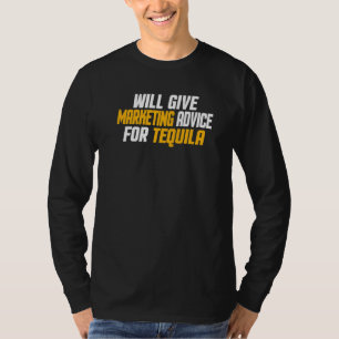 T-shirt Marketing Drôle Donnera des Conseils de Marketing