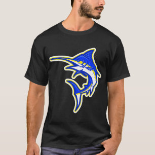 T-shirt Marlin bleu