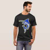 T-shirt Marlin bleu (Devant entier)