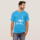 T-shirt Marlin bleu (Devant entier)
