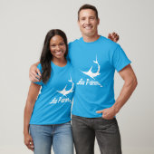 T-shirt Marlin bleu (Unisexe)