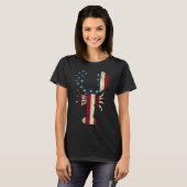 T-shirt marlin de la côte du Golfe (Devant entier)