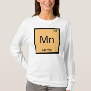 T-shirt Marnie Nom Chimie Élément Tableau Périodique