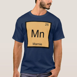 T-shirt Marnie Nom Chimie Élément Tableau Périodique
