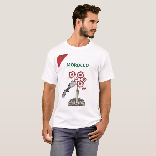 T-shirt Maroc (Devant entier)