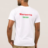 T-shirt Maroc 2030 (Dos)