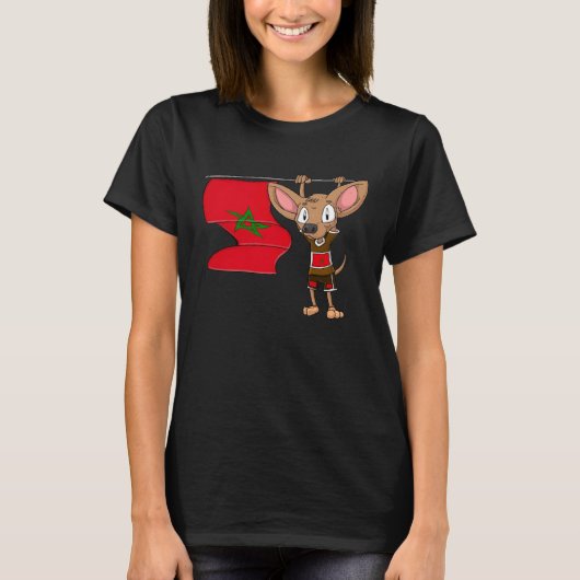 T-shirt Maroc Chihuahua (Devant)