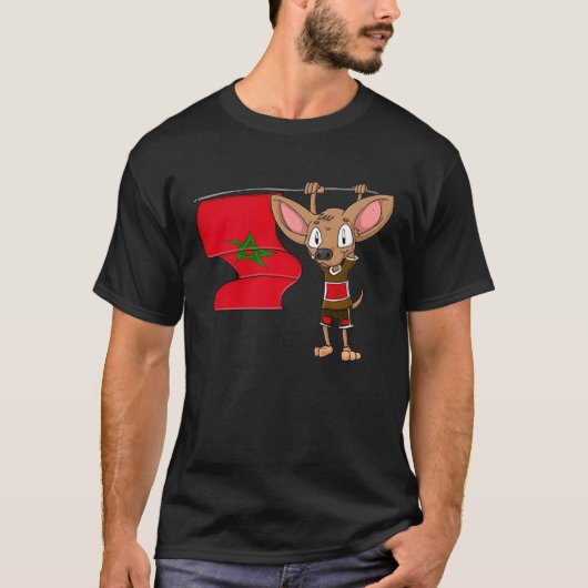 T-shirt Maroc Chihuahua (Devant)