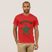 T-shirt Maroc - Drapeau Marocain Hommes (Devant entier)