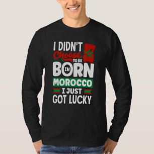 T-shirt Maroc Marocain Drapeau du Maroc Je viens juste d'a