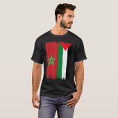 T-shirt Maroc Palestine (Devant entier)